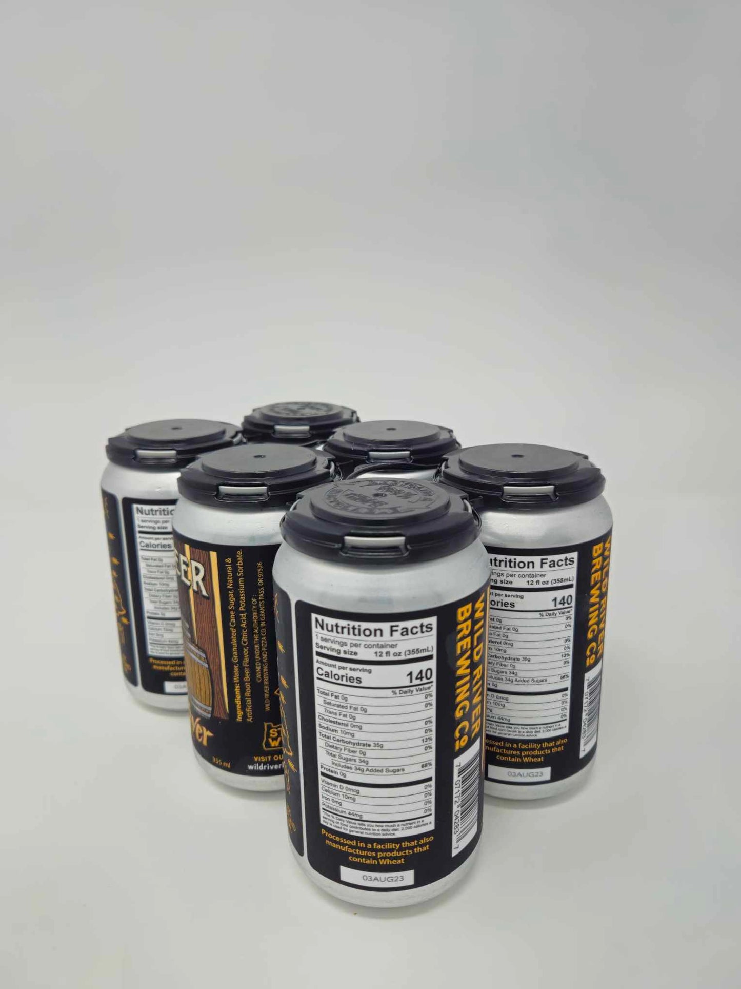 6 Pack Wild River Root Beer