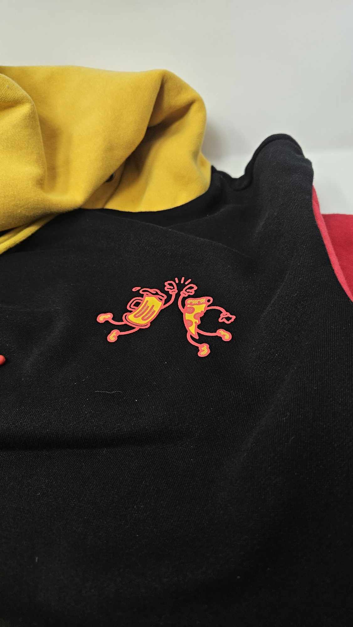 Color Block zip up