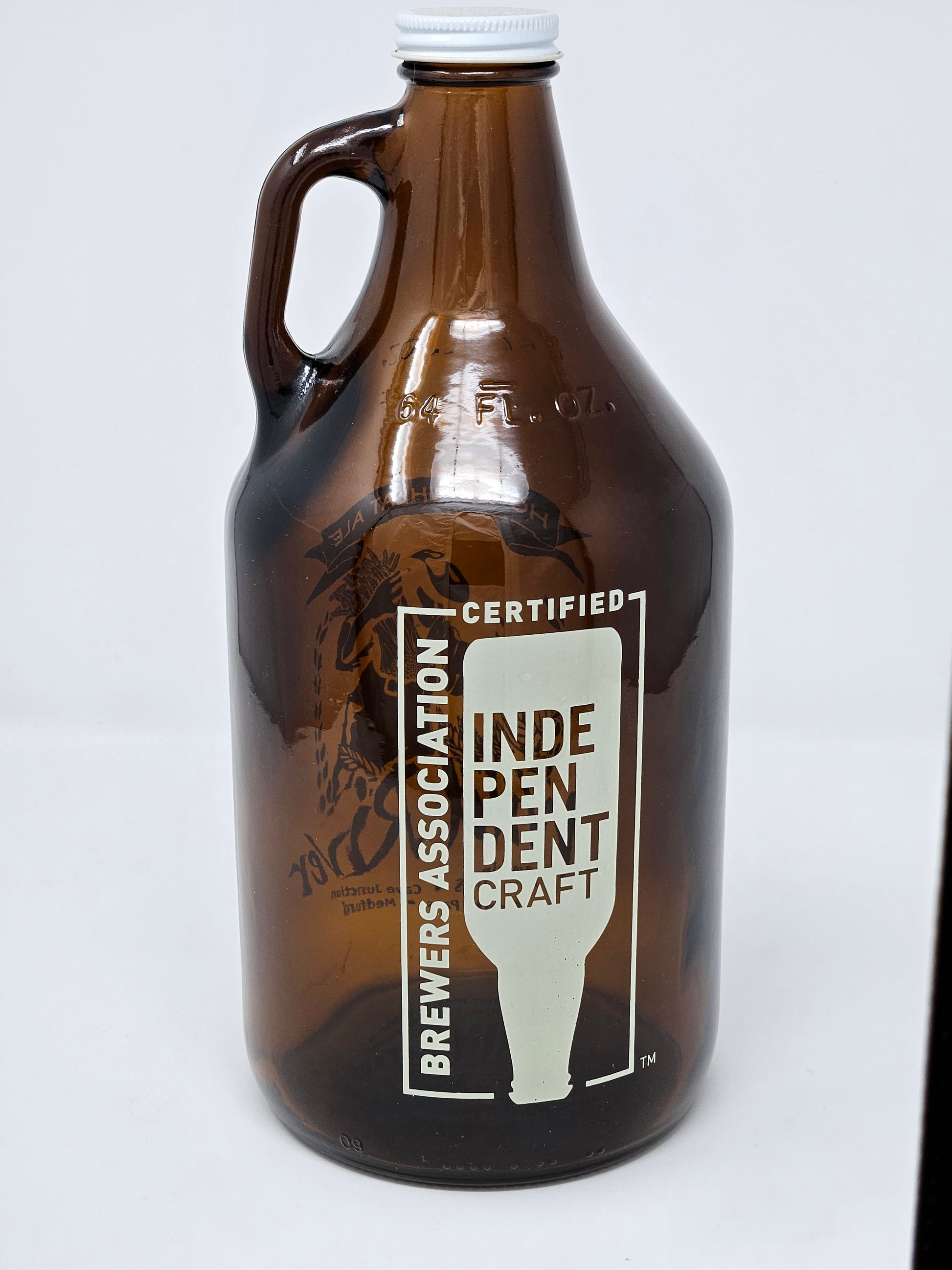 64 oz Glass Growler – Wild River Merch