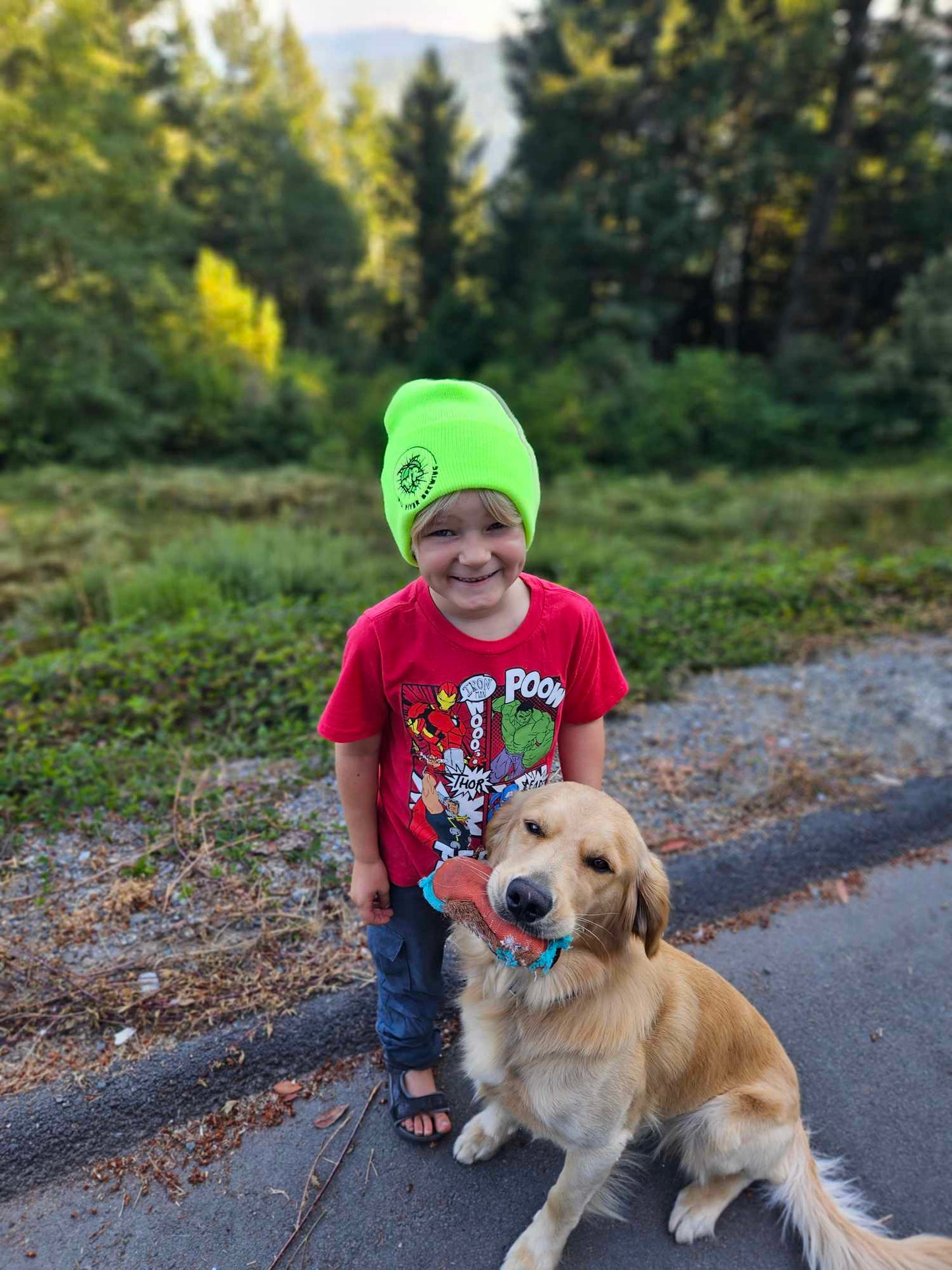 Green Hop Beanie