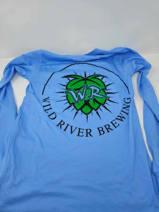 Long Sleeve Green Hop T-Shirt