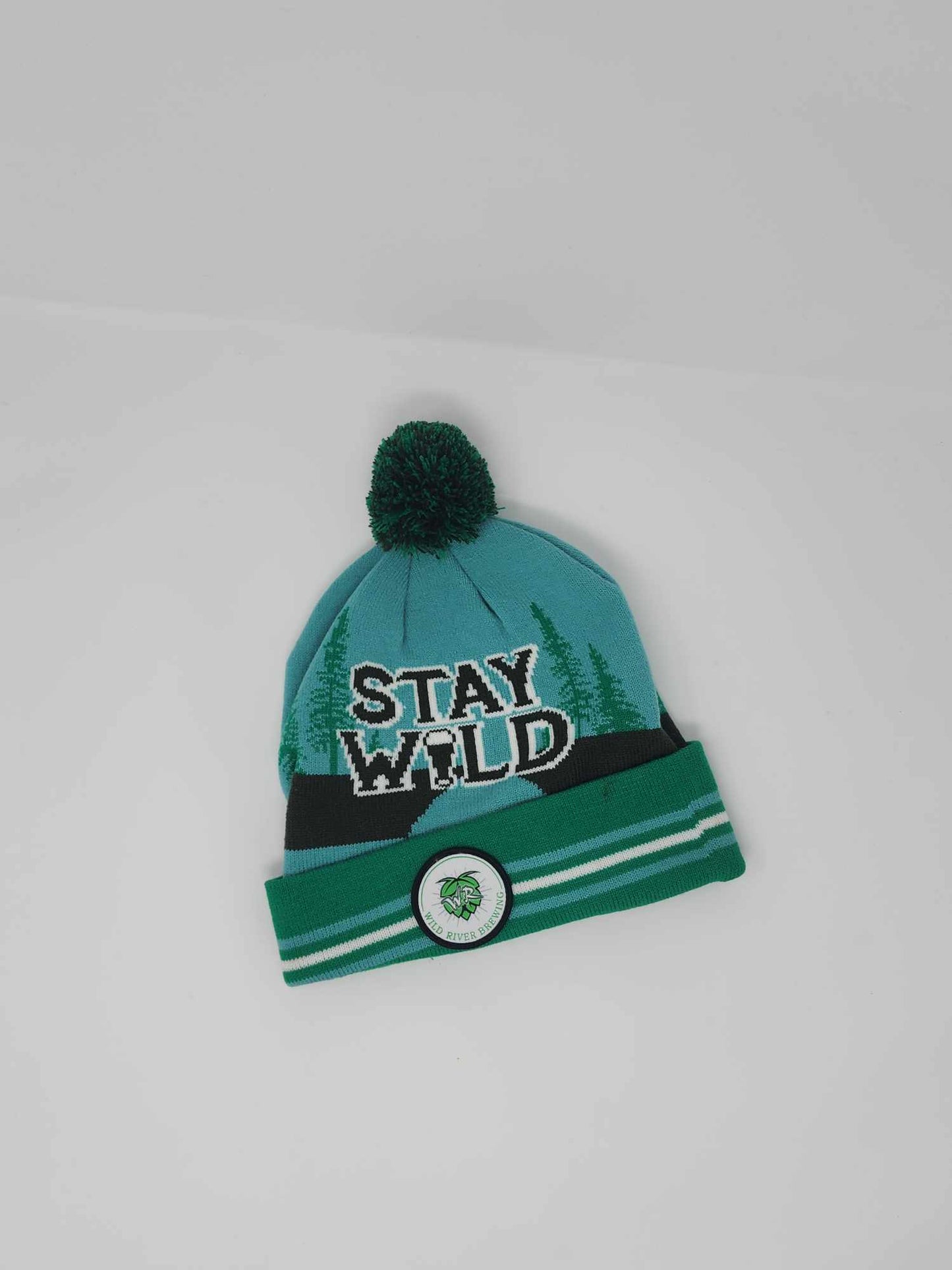 Custom Knit Stay Wild Beanie