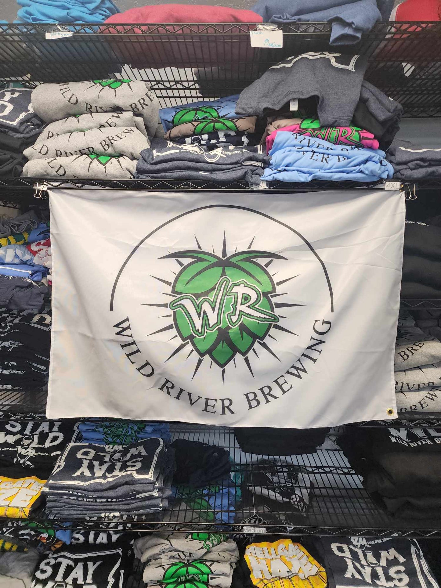 Wild River 2 Sided Flag