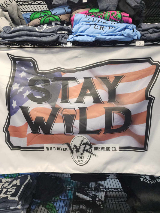 Wild River 2 Sided Flag