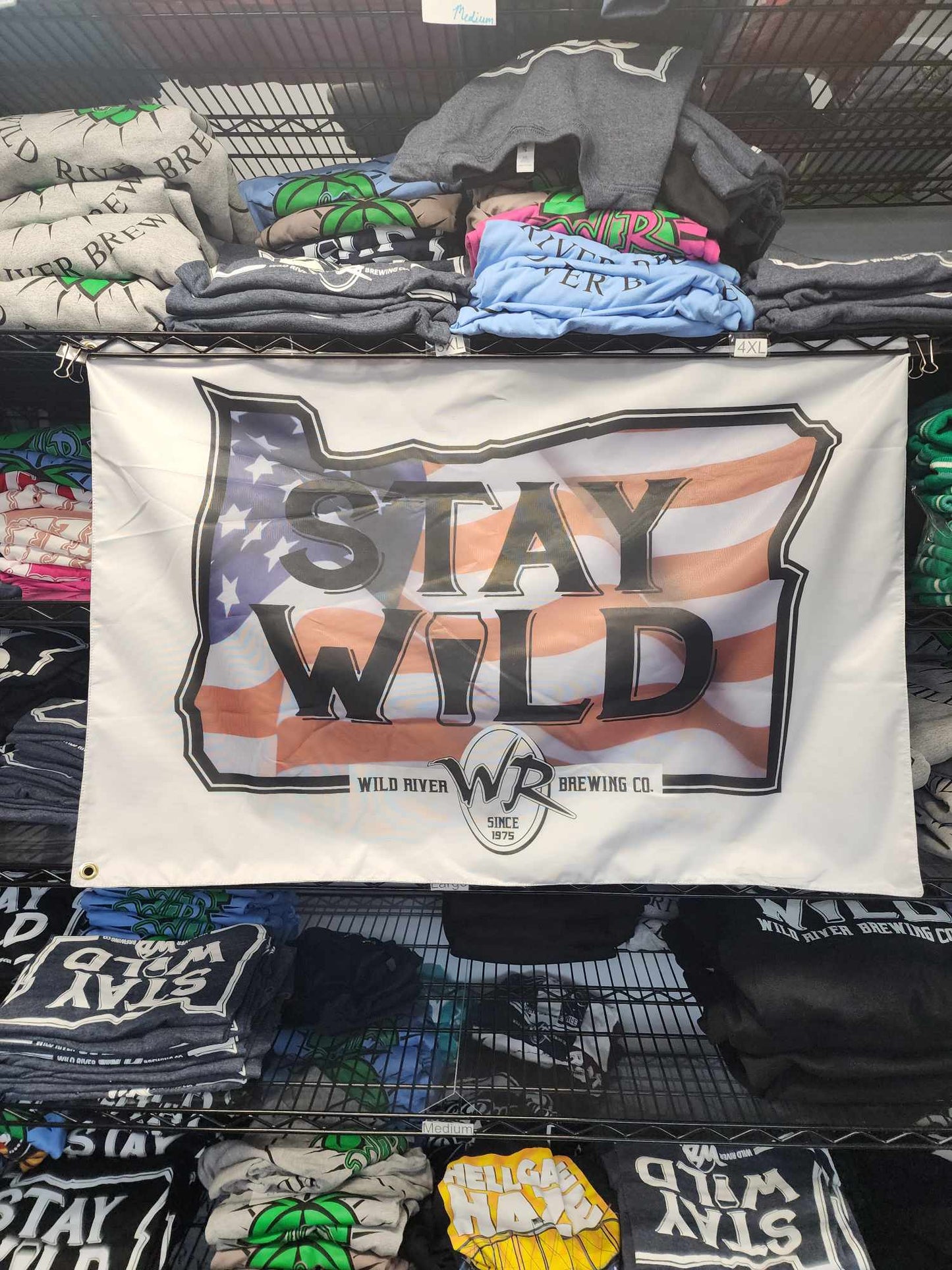 Wild River 2 Sided Flag