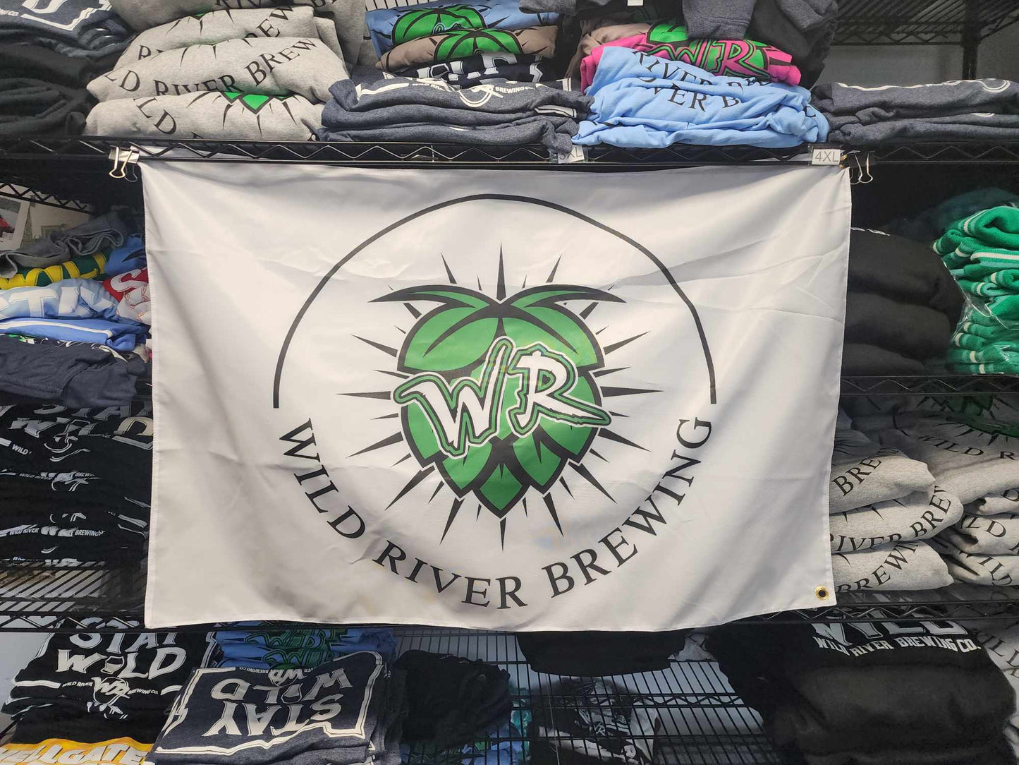 Wild River 2 Sided Flag